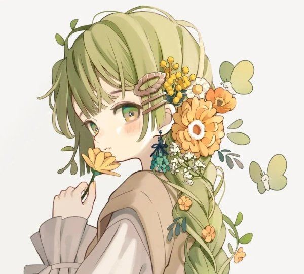 女生闺蜜头像动漫霸气纯白画质(纯白动漫闺蜜霸气头像)-第2张图片-丝路头像网